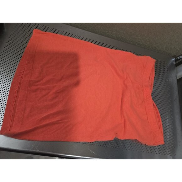 Rue 21 Orange Strapless Shirt Y2K Vintage Fitted Women's Small Stretchy - Picture 4 of 4